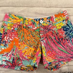 Colorful Lilly Pulitzer The Callahan Shorts - Multi Color